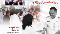 Resmikan CSWL Pasar Beriman Tomohon, Gubernur Olly Dorong Pemkot Bantu UMKM