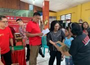 Bersama Gubernur Olly, Ibu Rita Pimpin Anjangsana IAFP Unsrat Lakukan Bakti Sosial