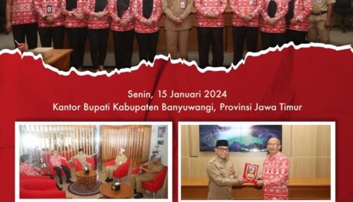 Wali Kota Asripan Nani Bangun Sinergi Bersama Pemkab Banyuwangi