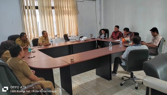 Diskominfo Kotamobagu Terima Kunker Komisi II DPRD Tomohon.