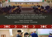 PJ Asripan Nani Hadiri Wisuda Angkatan 1 Program Sarjana Institut Agama Islam Kotamobagu 2024.