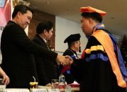Hadiri Wisuda UKIT Tomohon, Wagub Kandouw Berharap UKIT Lahirkan Guru Besar di Bidang Teologi