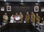 Tanda Tangani NPHD, Wagub Kandouw : Hibah Keagamaan Nyanda Ada Potong-potong, Itu Komitmen Kita
