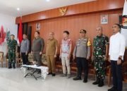 PJ Asripan Nani dan Forkopimda Kotamobagu, Sambut Kedatangan Tim KPU dan Forkopimda Sulut.