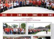 PJ Wali Kota Serta Jajaran Pemkot Ikut Jalan Sehat Dengan UPTD Provinsi Sulut.