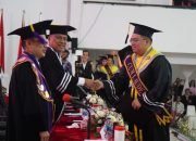 954 Mahasiswa Unsrat Manado di Wisuda, Gubernur Olly Titip Harapan