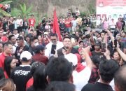 Disambut Ribuan Massa di Mitra, Rio Dondokambey Ajak Pendukungnya Jadi Tim Sukses Ganjar-Mahfud