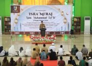 Asripan Nani Hadiri Peringatan Isra Mi’raj Nabi Muhammad SAW di MABM Kotamobagu.
