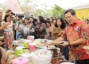 Bersukacita, Wagub Kandouw Berbaur Akrab Bersama Jemaat GMIM Damai Sejahtera Lahendong