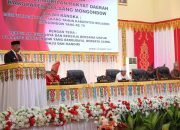 Rapat Paripurna HUT ke-70 Kabupaten Bolmong, Asripan Nani Wakili Gubernur.