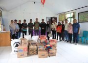 PJ Wali Kota Bersama Jajaran Tandangi Memberi Bantuan Untuk Warga Terdampak Banjir di Bolmut.