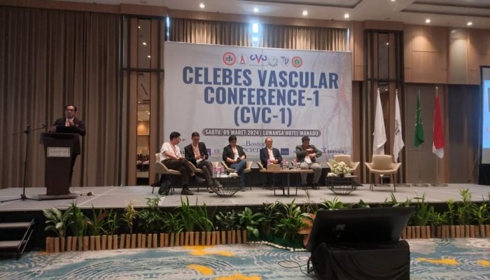 Pertama Kalinya PESBEVI SULUT Sukses Gelar Celebes Vascular Conference