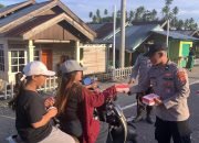 Polres Boltim Berbagi Takjil di Bulan Suci Ramadhan