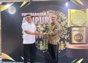 Ketua DPRD Kotamobagu Hadiri Penyerahan Penghargaan Piala Adipura ke 10 Untuk Kotamobagu.