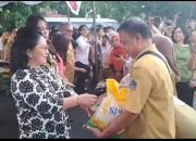 Bersama Pemprov, BKOW Sulut Gelar Pasar Murah ‘Diserbu Warga’