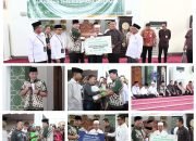 Salurakan 6000 Paket Bagi Mustahik Bareng Baznas, Wagub Kandouw Ajak Bersedekah Jelang Akhir Ramadhan