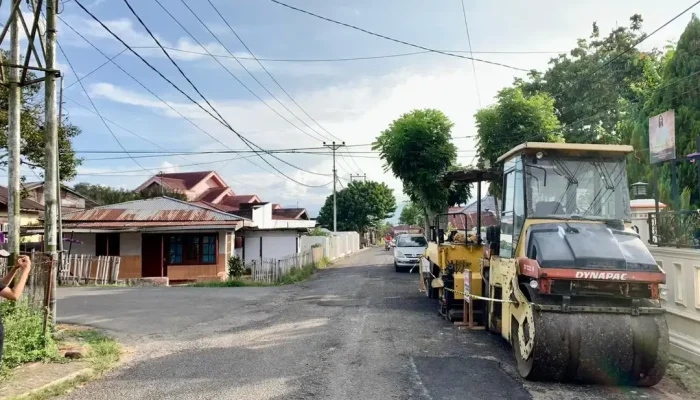 Proyek Jalan Kesatria-Soeprapto, Dimulai PUPR Kotamobagu.