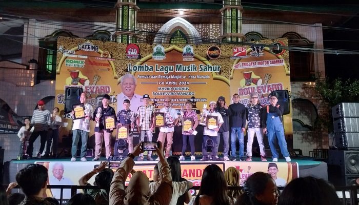 Parmafi Sukses Gelar Festival Lomba Musik Sahur Boulevard Manado Ramadan 1445 Hijriah