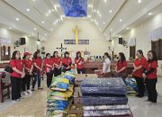 Cepat Tanggap, Dharma Wanita Sulut Salurkan Bantuan ke Korban Bencana Longsor Lembeh Utara