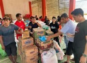 Peduli Korban Erupsi Gunung Ruang, Rio Dondokambey Turunkan Bantuan Untuk Para Korban