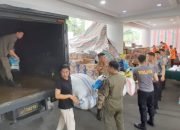 Pemprov Sulut Bersama Tim Penanggulangan Bencana Erupsi Gunung Ruang, Salurkan Bantuan Tahap 3