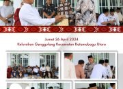 PJ Wali Kota dan Ketua DPRD Kotamobagu, Hadiri Halal BI Halal di Genggulang dan Gogagoman.