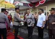 PJ Wali Kota Serta Forkopimda Kotamobagu, Sambut Kunjungan Kapolda Sulut dan Ketua Bhayangkari.