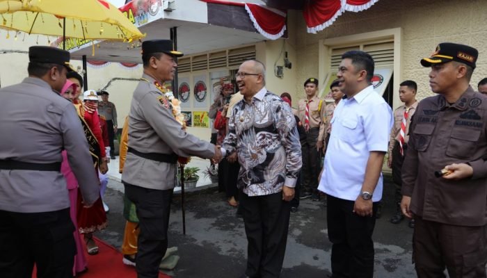 PJ Wali Kota Serta Forkopimda Kotamobagu, Sambut Kunjungan Kapolda Sulut dan Ketua Bhayangkari.