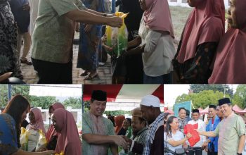 Warga ‘Kebagian Berkah’, Wagub Kandouw Bersama Jajaran Safari Ramadhan di Bolsel