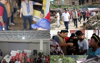 Peduli Warga Terdampak Bencana, Wagub Kandouw Langsung Action Bawa Bantuan