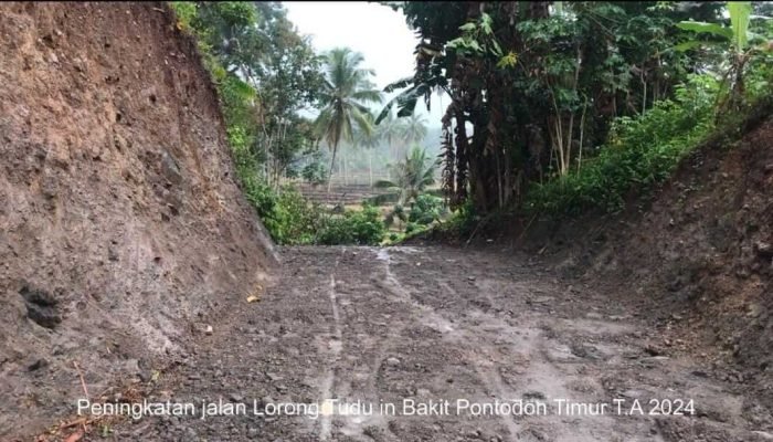 Pekerjaan Jalan Lorong Tudu In Bakid Dimulai.
