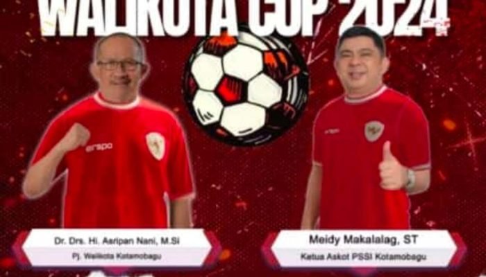 Pendaftaran Tim Sepak Bola Walikota Kotamobagu Cup 2024 Dibuka.