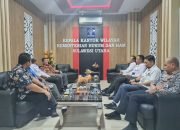 Plh KaKanwil Terima Kunjungan Kapus Strategi Kebijakan Tata Kelola Hukum dan HAM, Ini Yang Dibahas