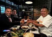 Diwawancarai Reporter The Korea Herald, Gubernur Olly Paparkan Keunggulan Bumi Nyiur Melambai