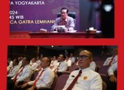 Aktif Sebagai Peserta PPRA Lemhanas RI, Ronald Lumbuun dan Rudy Pakpahan ikuti Kuliah Umum Gubernur DIY