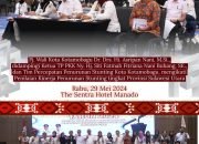 PJ Wali Kota Ikuti Penilaian Kinerja Penurunan Stunting Tahun 2023 Tingkat Provinsi Sulut.