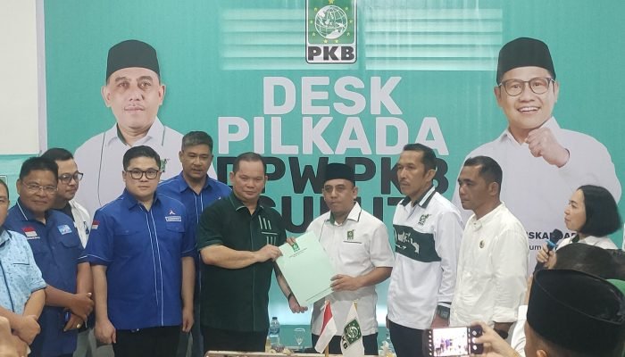 Disambut Yusra Alhabsyi, E2L Tandatangani Kerjasama dan Pakta Integritas Cagub Sulut Dari PKB