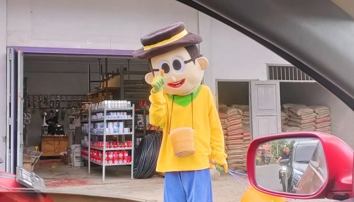 Pemkot Kotamobagu, Imbau Anak Kecil Dilarang Jadi Badut Jalanan.