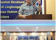 KaKanwil Kemenkumham Sulut Pimpin Acara Pisah Sambut Kasatker Imigrasi