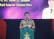 Selain Ingatkan Potensi Bahaya Hidup di daerah ‘Cincin Api’, Wagub Kandouw Juga Sentil Soal Pemanasan Global