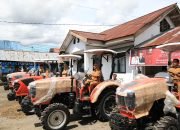Poktan di Kotamobagu Dapat Bantuan Traktor Dari Pemkot Yang Langsung Diserahkan Asripan Nani.