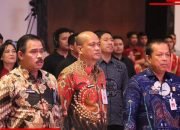 Wakili Ronald Lumbuun, Plh KaKanwil Kemenkumham Sulut hadiri Peresmian Desa/ Kelurahan Sadar Hukum di Makassar
