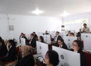 Peserta Calon Anggota KPID Sulut Periode 2024-2027 Ikuti Ujian Tes Akademik Berbasis Digital