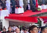 Kanwil Kemenkumham Sulut Hadiri Peringatan HUT Bhayangkara Polri ke-78