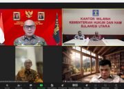 Bahas Capaian Tarja dan Rencana Kegiatan, Pimti Pratama Kanwil Kemenkumham Sulut Gelar Rapat Terbatas