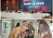 Asripan Nani ikuti Agenda RUPS Luar Biasa PT Bank SulutGo 2024.