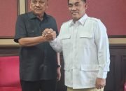 Melapor ke Gubernur Olly, Ketua DPD Gerindra Sulut YSK Puji Pemerintahan ODSK