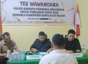 Lengkapi Personil, Bawaslu Talaud Laksanakan Verifikasi PAW Calon Anggota Panwaslucam di Tiga Kecamatan Berdasarkan Pedoman Bawaslu RI