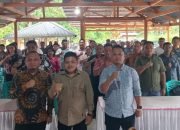 Jaring Informasi Evaluasi Pemilu 2024, Bawaslu Talaud Gelar Rapat Bersama Stakeholder di Pantai Arangaca Indah Melonguane
