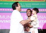 Pencanangan PIN Polio Sulut Sasar 320 Ribu Anak, Wagub Kandouw Ajak Bangun Komitmen Bersama Untuk Mewujutkan
